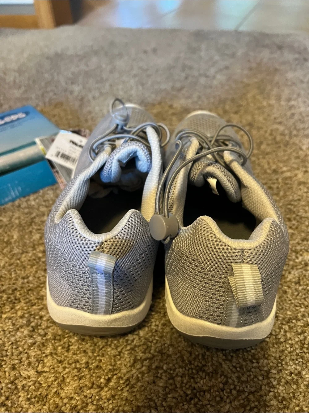 Rocsoc Women's Light Gray Knit Athletic Sneakers - Water Shoes